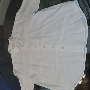 Tommy Bahama 100% linen long sleeve shirt